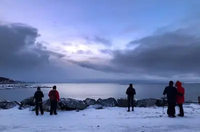 Caminhada costeira ártica em Bodø: Tour guiado pelas praias de areia