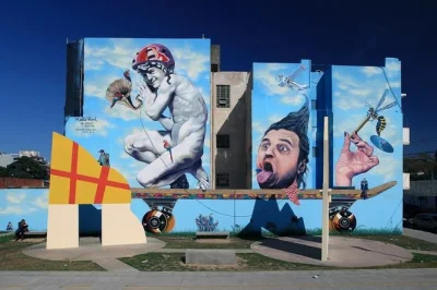 Découvrez le côté créatif de buenos aires avec une balade street art à villa urquiza et coghlan, guidée par des experts locaux. petit groupe, guide anglophone.