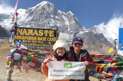 5-tägige Annapurna Base Camp Tour: Privater Guide & Heiße Quellen