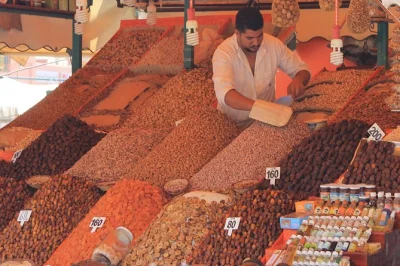 Découvrez marrakech à vélo, dégustez des spécialités locales et explorez jemaa el-fna avec un guide. goûtez tangia, tagine, épices et douceurs lors de ce tour gourmand à vélo.