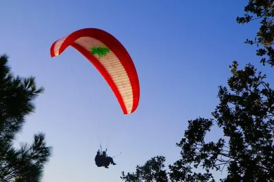 Feel the wind above jounieh bay with lebanon’s first paragliding club, fly from ghosta village, pass harissa, and get a 4k flight video plus free teleferique ticket.