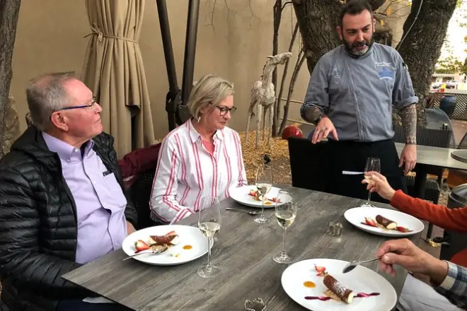 Cena con abbinamento vini a Santa Fe: Pasto progressivo e storia