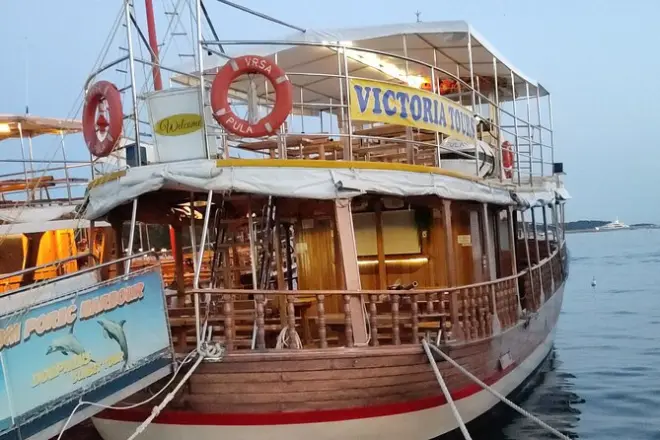 Côte istrienne en bateau depuis Poreč : Rovinj, fjord de Lim, Vrsar