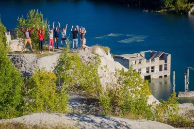 Feel the wild coast near tallinn—walk limestone cliffs, visit keila-joa waterfall, and explore rummu quarry with a local guide. small group tour includes pickup.