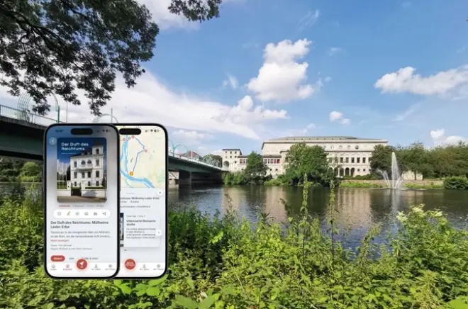 Tour podcast en Mülheim an der Ruhr: Riqueza y trabajo del cuero