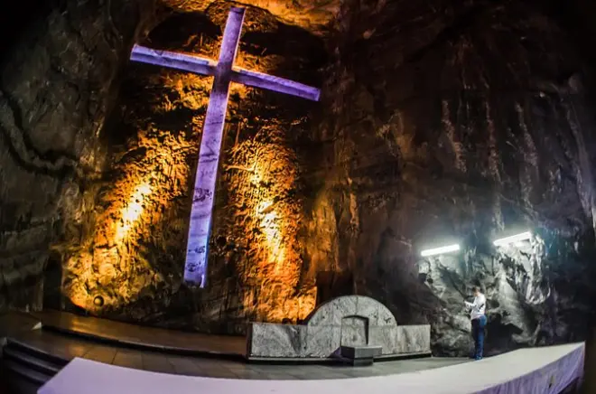 Transfert privé vers la cathédrale de sel de Zipaquira depuis Bogotá