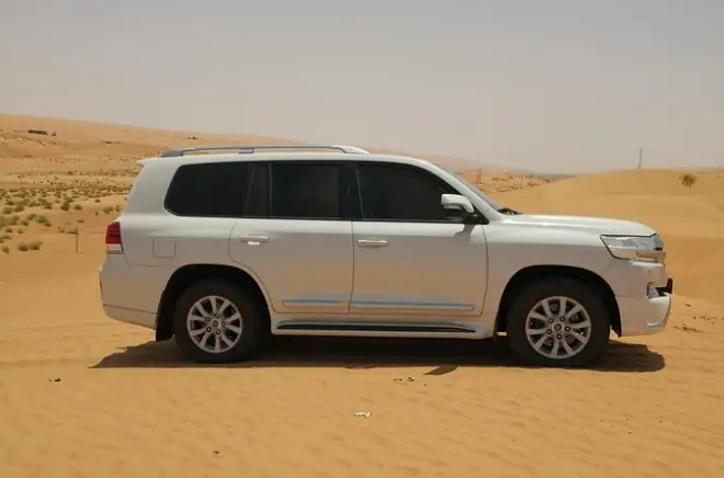 Transfert privé 4x4 de Muscat au désert de Wahiba avec prise en charge