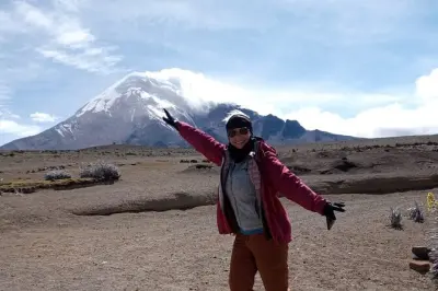 Chimborazo Volcano day trip from Guayaquil: Hike to two refuges