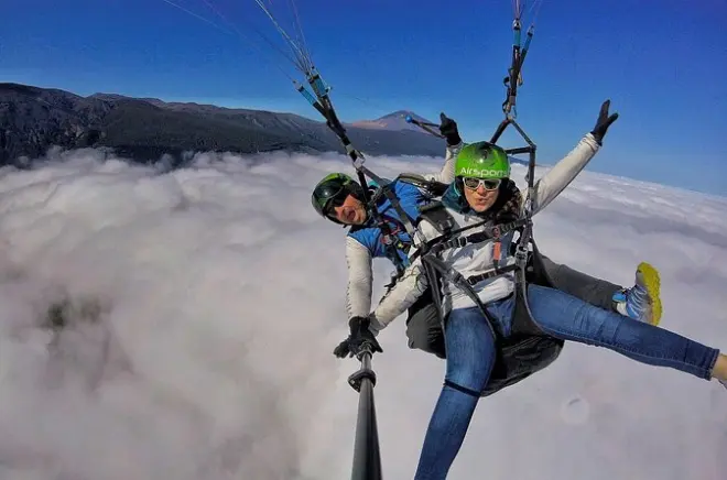 Parasailing in Tenerife: 40 Minutes with Video & Cava