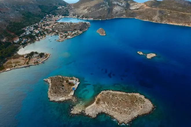 Ferry de Kas para Kastellorizo: Travessia de 25 minutos