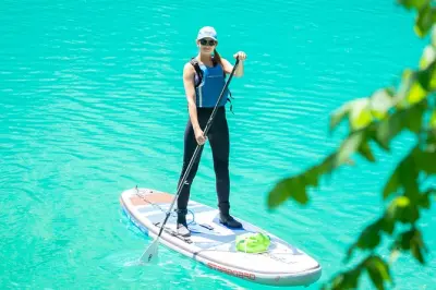SUP-Kurs halbtags an der Soča: Paddleboarding lernen in Bovec