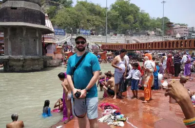 Haridwar visite guidée avec aarti au Gange, voiture et téléphérique