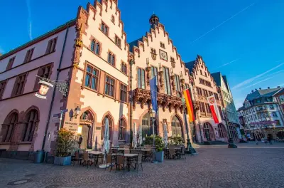 Tour privato a Francoforte: Römerberg e Goethe House