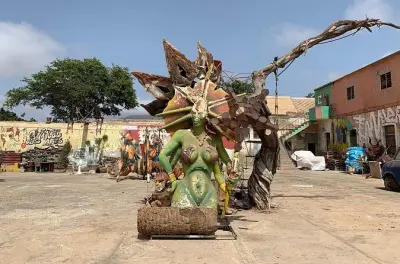 Walking tour in Mindelo with traditional music and dance
