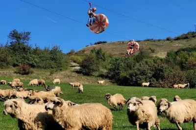 Ziplining und Wanderung durch die Turda-Schlucht ab Cluj-Napoca