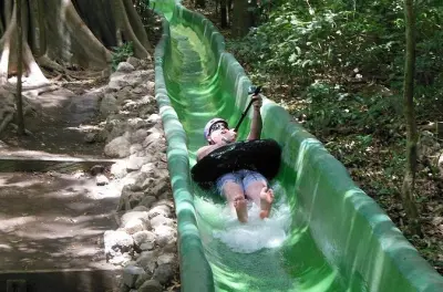 Ziplining in Liberia: Canopy, waterfall & hot springs combo