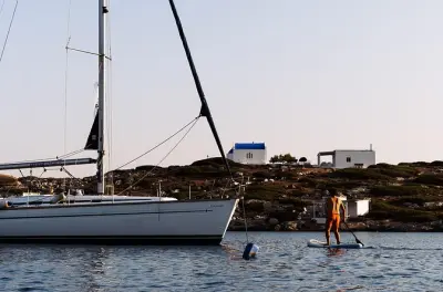 Snorkeling à l'île Dia depuis Héraklion : Journée en voilier avec repas