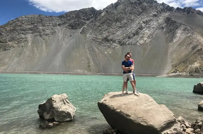 Cajón del Maipo saindo de Santiago: Termas e represa El Yeso