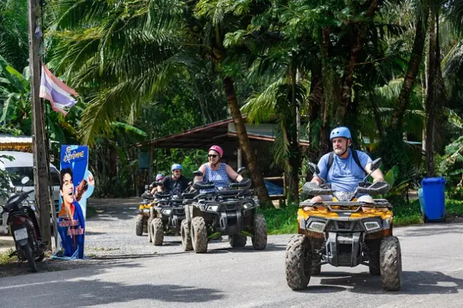 ATV Riding in Khaolak: 30-Minute Quad Bike & Waterfall