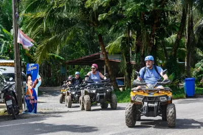 ATV Riding in Khaolak: 30-Minute Quad Bike & Waterfall