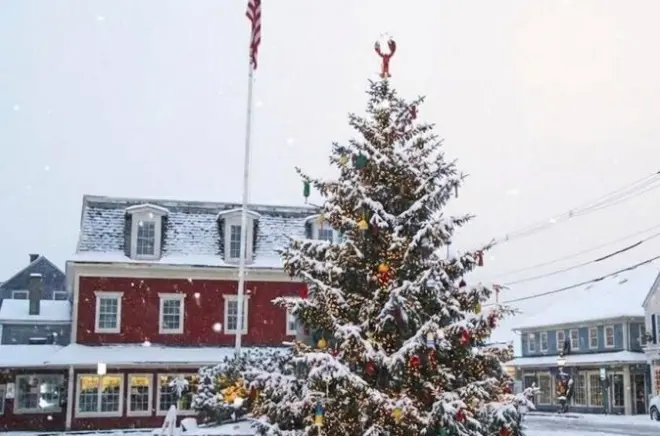 Kennebunkport Walking Tour: Holiday Lights & Stories