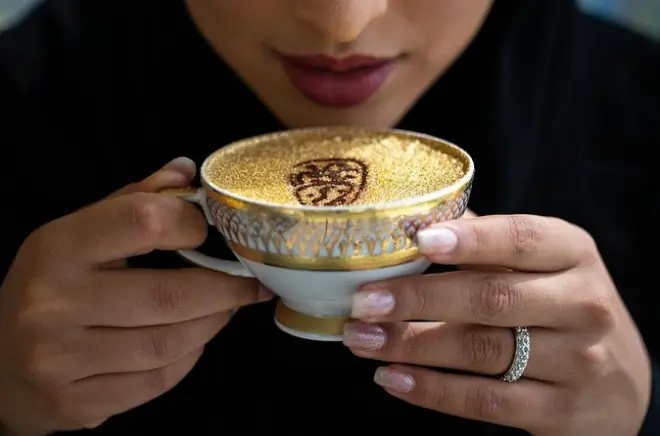 Abu Dhabi City Tour: Gold Coffee at Emirates Palace