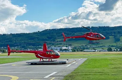 Helicopter tour Stockhorn mountain: Eiger, Mönch, Jungfrau views