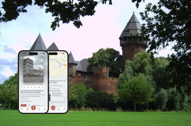 Self-guided podcast tour Krefeld: Silk barons' heritage