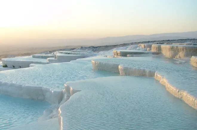 Pamukkale Tour from Kusadasi: Travertines & Hierapolis