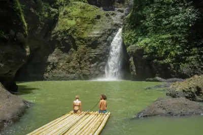 Pagsanjan Falls Tagesausflug ab Manila: Kanufahrt & Bambusfloß