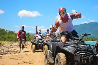 Balade en quad à Puerto Plata : Rivière Imbert et plage