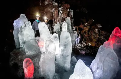 Lofthellir Ice Cave Tour from Lake Mývatn: Frozen Lava Tunnel