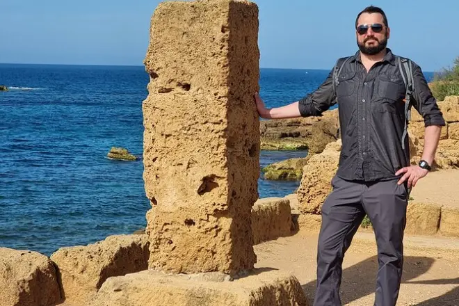 Rovine romane di Tipaza e Cherchell sulla costa da Algeri