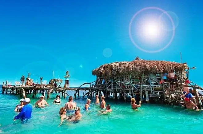YS Falls y Pelican Bar: Nada y graba tu nombre