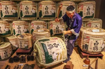Birrifici di sake a Kobe: Nada e sapori della cucina locale