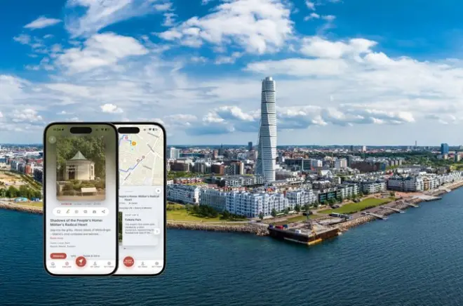 Visite podcast autonome de Möllevången : Histoire ouvrière à Malmö