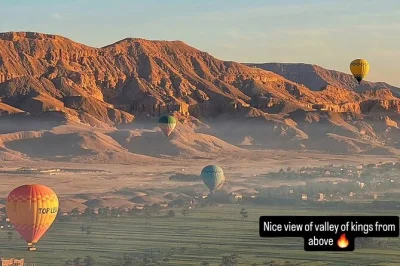 See luxor’s ancient sites from above on a sunrise hot air balloon ride. includes hotel pickup, breakfast, and expert guide. book your luxor balloon tour now.