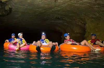 Ziplining in Belize City: Cave Tubing & Rainforest Canopy