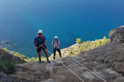 Via cordata La Ciotat: Arrampicata e discesa in corda mezza giornata