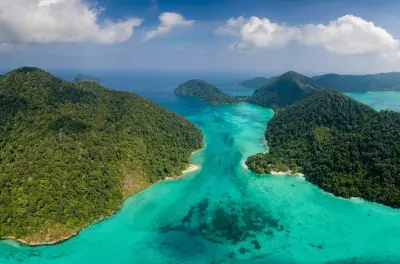 Snorkel nas ilhas Surin saindo de Khao Lak: Duas paradas em recifes