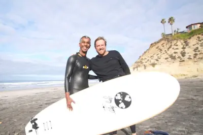 Lezione privata di surf a Fletchers Cove, Solana Beach