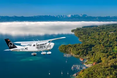 Vol touristique à Augsburg : Zugspitze et château de Neuschwanstein