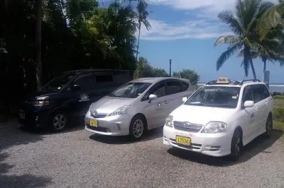 Privattransfer vom Flughafen Nadi zum Shangri-La Fijian Resort