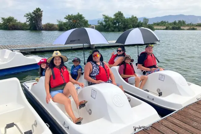 Tretbootfahren in Chino: Prado Regional Park entdecken