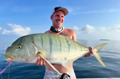 Pesca de 5 dias nas Maldivas com peixes de grande porte no Índico