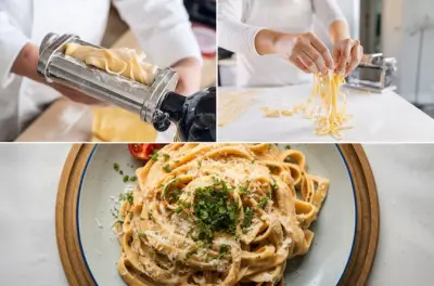 Pasta-Kochkurs in Columbus: Frische Fettuccine mit Chef Kayla selbst machen
