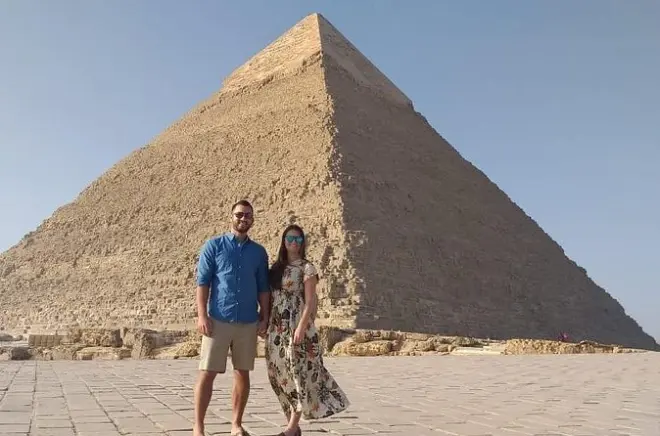 Museu Egípcio e pirâmides de Gizé com passeio de camelo do Cairo