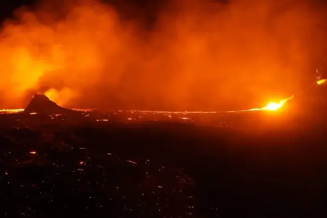 3-tägige Tour zur Danakil-Senke ab Addis Abeba: Vulkan Erta Ale