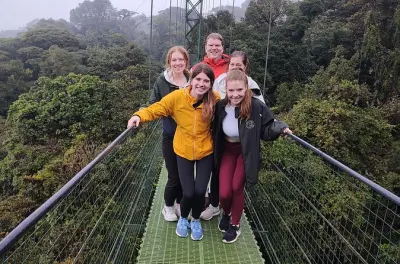 Monteverde Hanging Bridges, Sloth Sanctuary & Butterfly Garden