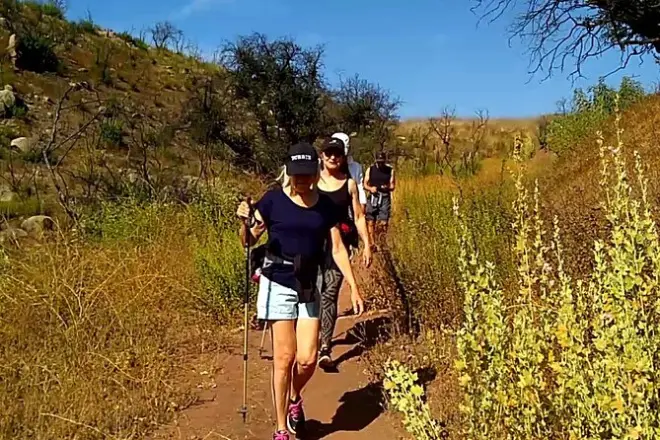 Randonnée guidée à Ojai accessible à tous les niveaux de forme